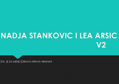 Prezentacija učenika o danu zdrave ishrane