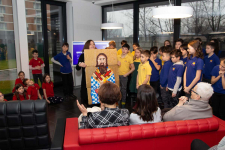 Učenici Savremene škole nacrtali Svetog Savu