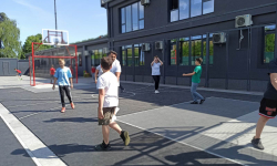 Igrači odmaraju posle poena