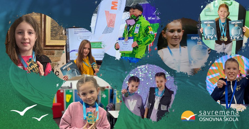 Februar u znaku medalja i velikih pobeda učenika Savremene!