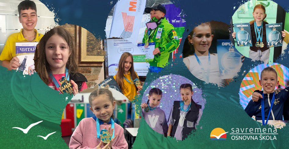 Februar u znaku medalja i velikih pobeda učenika Savremene!