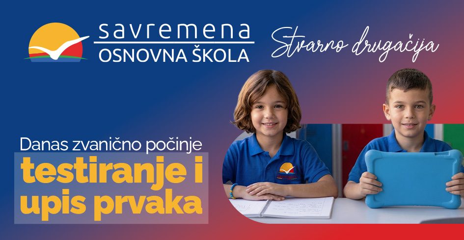 DANAS zvanično počinje testiranje i upis prvaka!