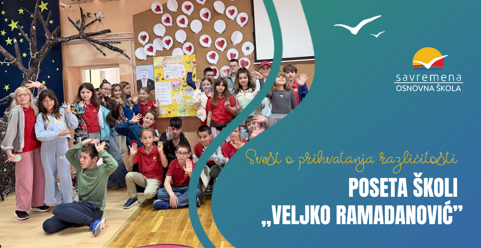 Učenici Savremene osnovne škole posetili školu „Veljko Ramadanović”
