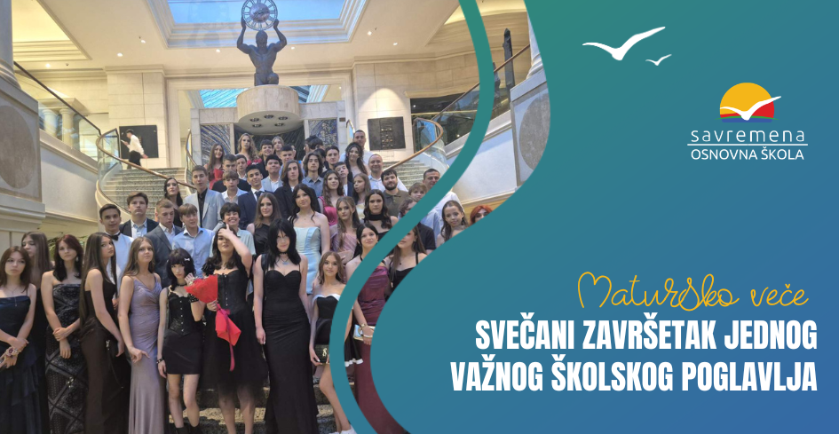 Matursko veče – Svečani završetak jednog važnog školskog poglavlja