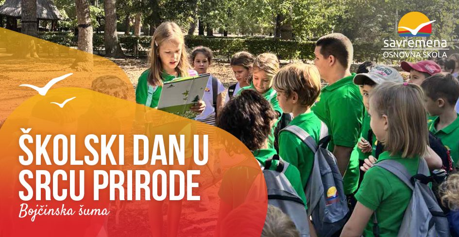 Predškolci i Savremeni osnovci u Bojčinskoj šumi: školski dan među krošnjama