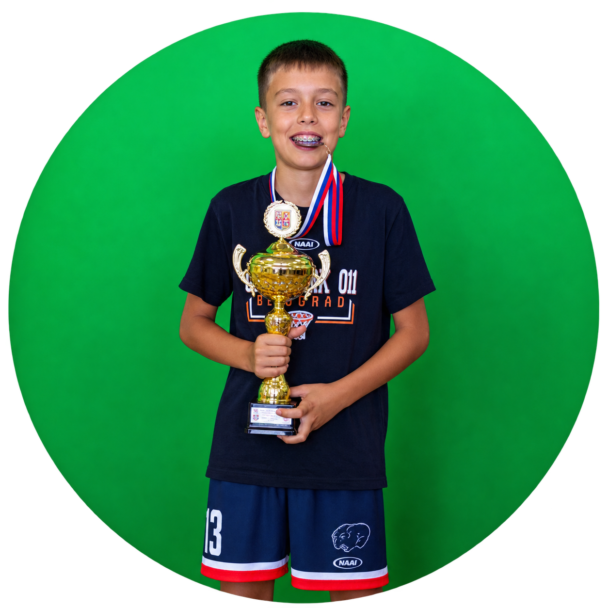 Strahinja Mijatović – bronzana medalja u košarci