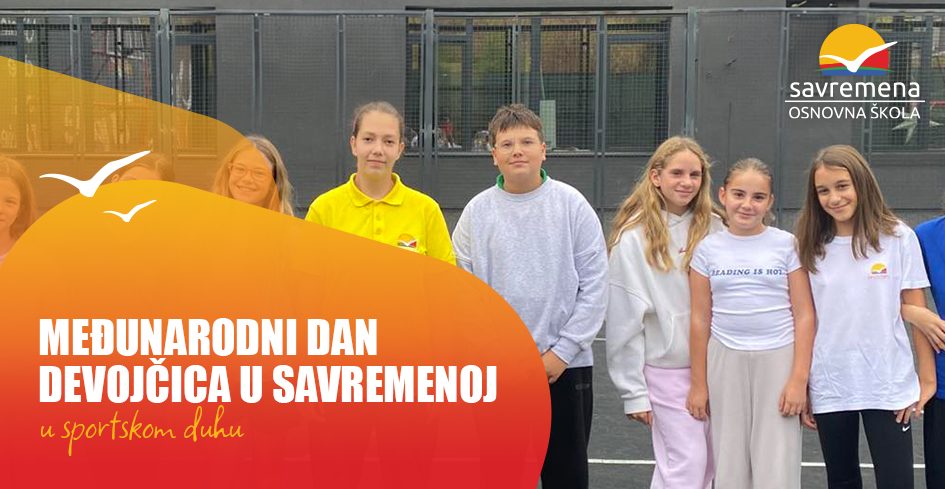 Devojčice u akciji: Sportski dan u Savremenoj povodom Međunarodnog dana devojčica