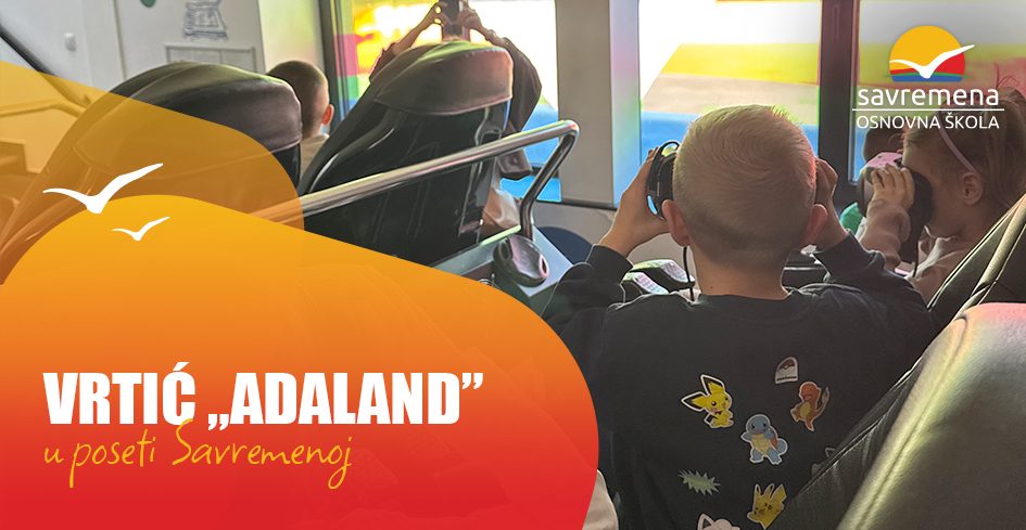 Dan pun novih iskustava: Mališani iz vrtića „Adaland” posetili Savremenu